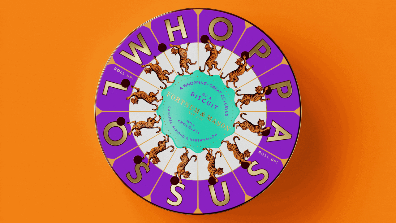 Design Bridge and Partners crafts Fortnum’s biscuit brand world