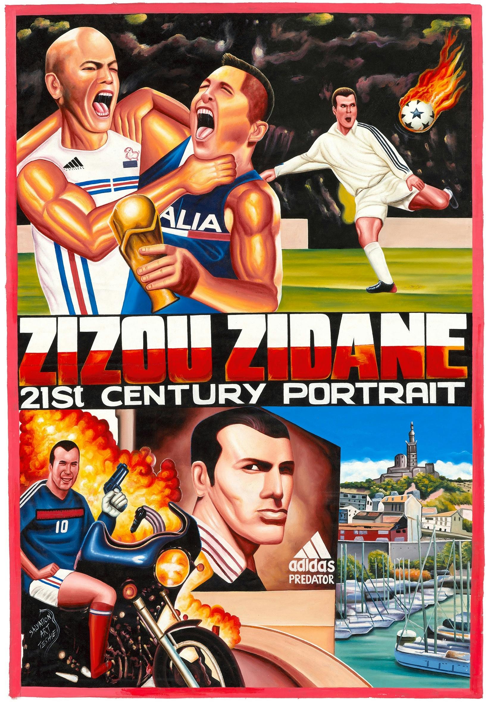 Football icons get the Ghanaian movie poster treatment