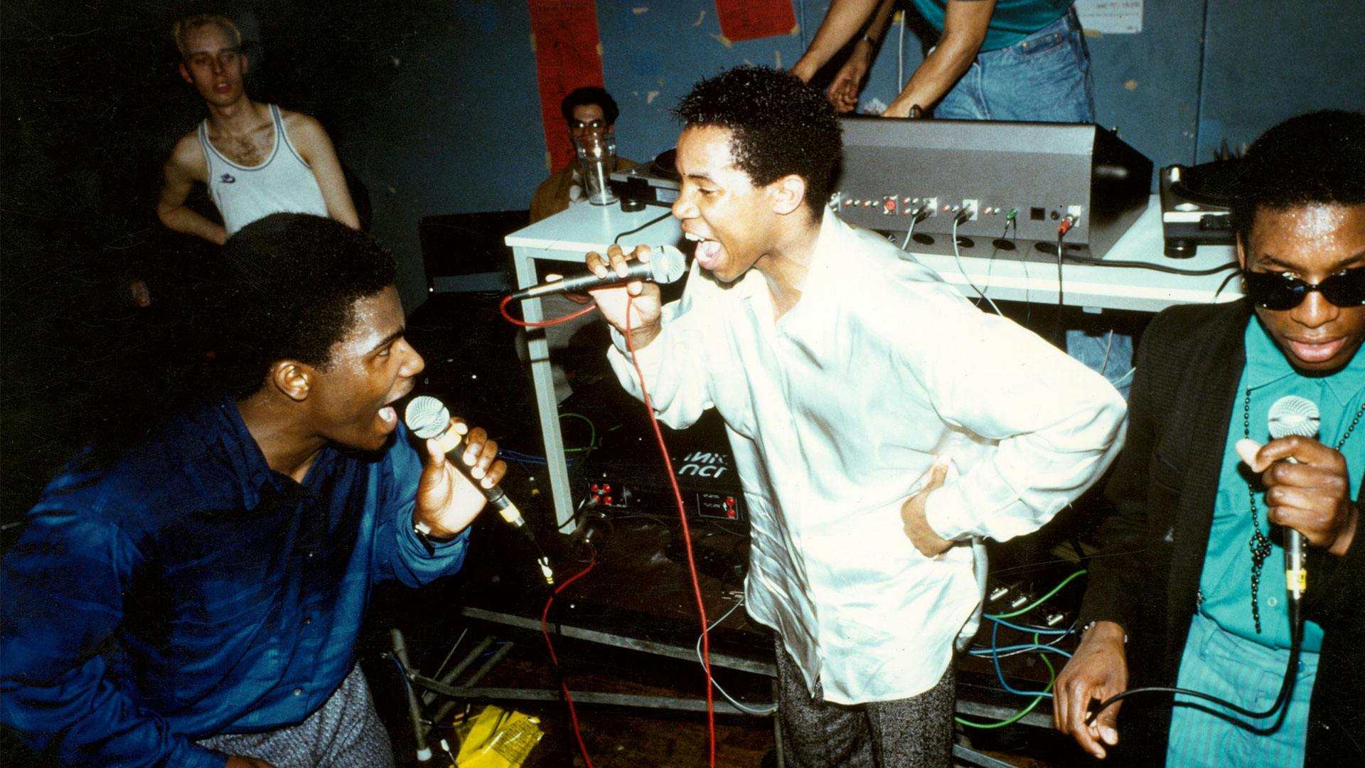 Dynamic 3 MC’s at Brixton Fridge, London 1985