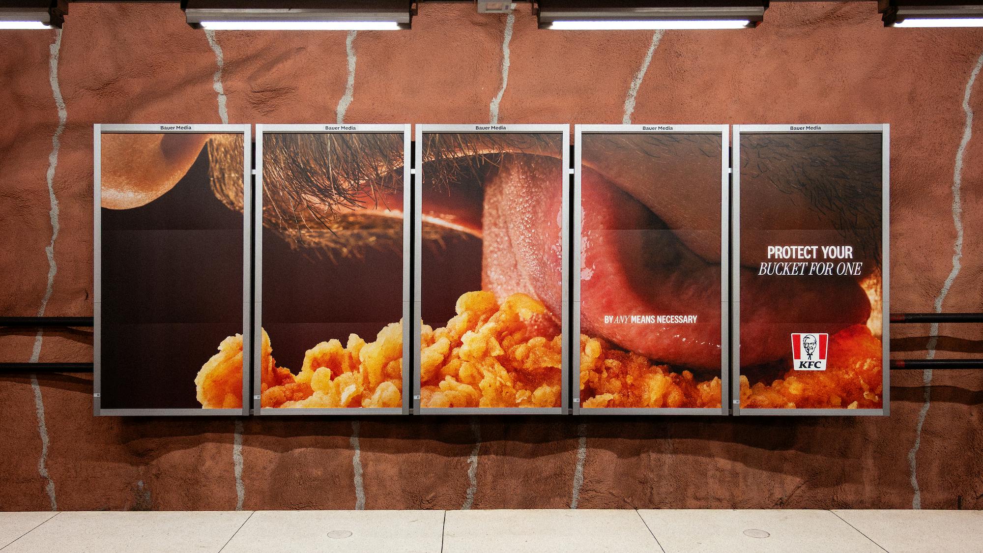 KFC Sweden advocates for the joys of not sharing