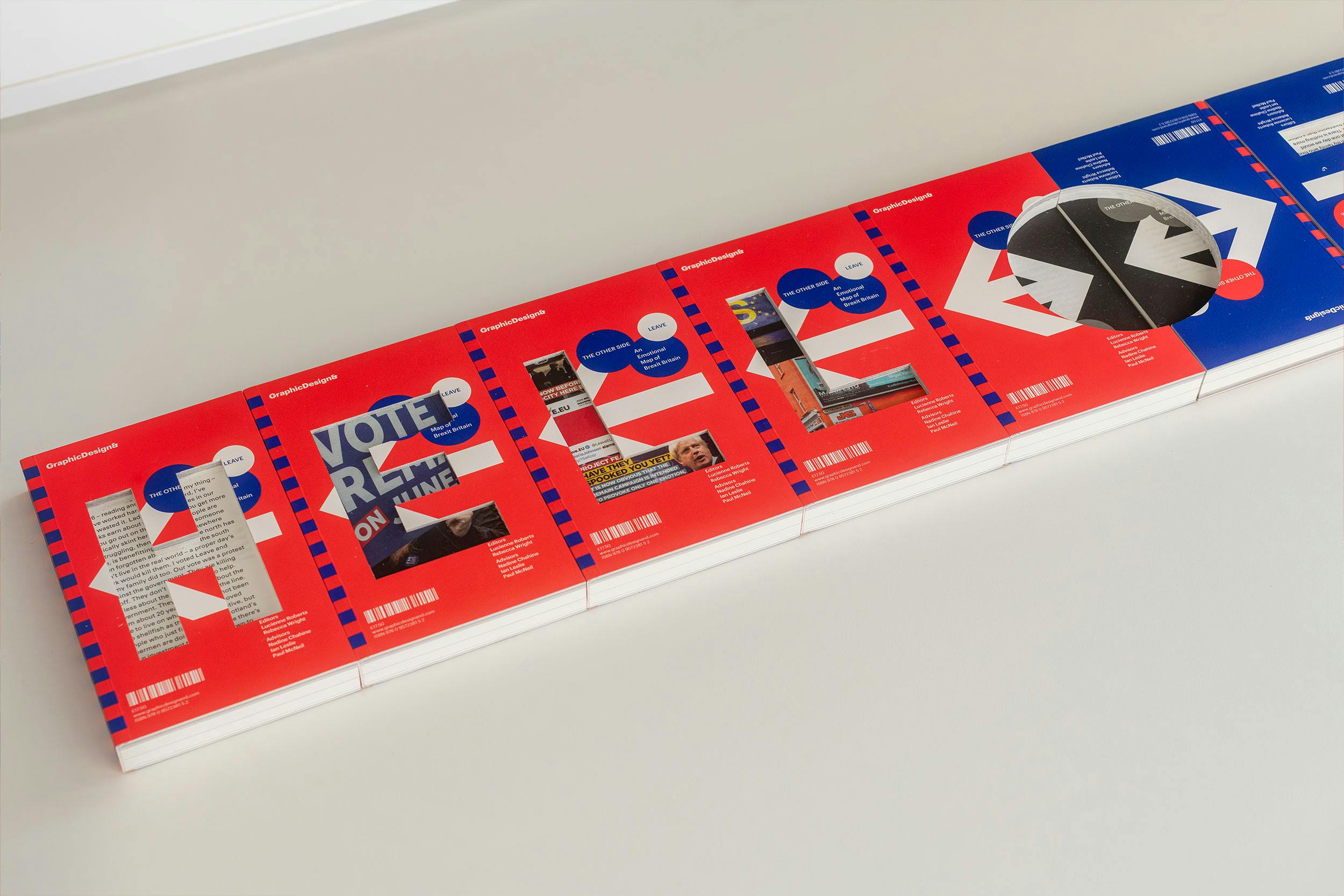 Ten designers repurpose Brexit book to mark 10th anniversary