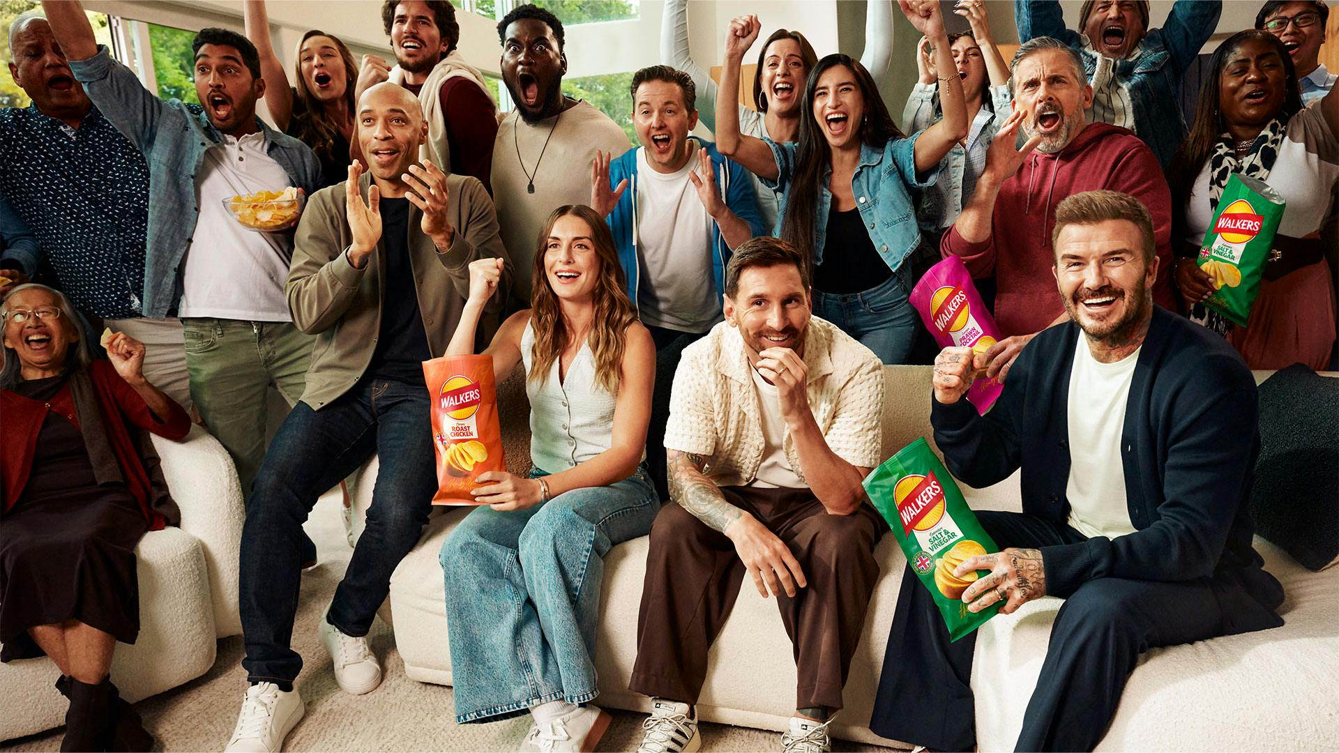 Walkers World Cup ad starring Messi and David Beckham