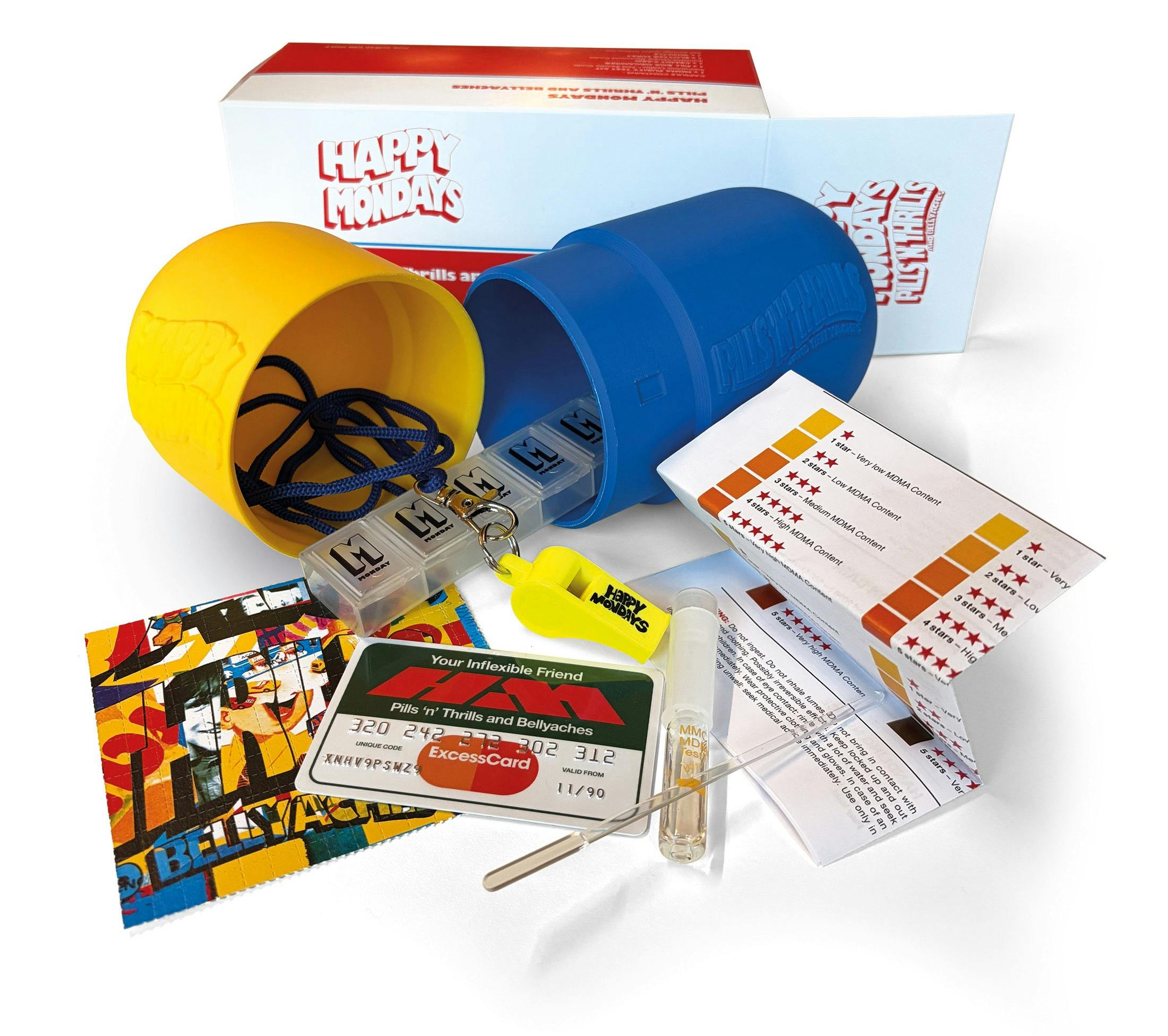 Happy Mondays Pills &acirc;€™N&acirc;€™ Thrills and Bellyaches limited edition pill reissue