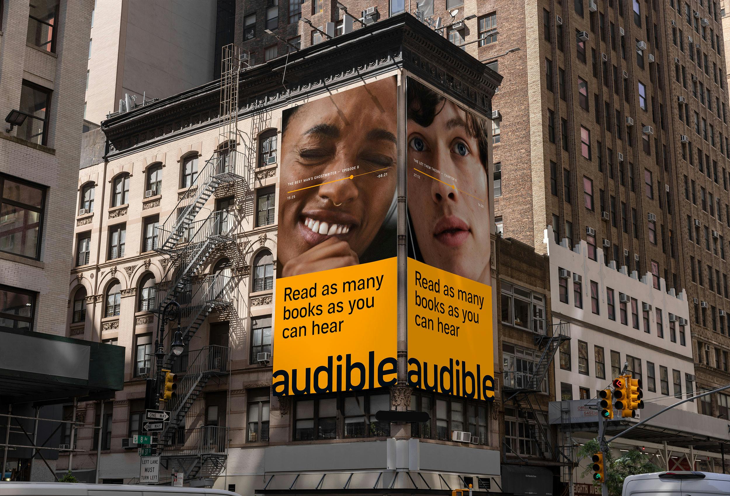 Audible Stories that Speak to You OOH