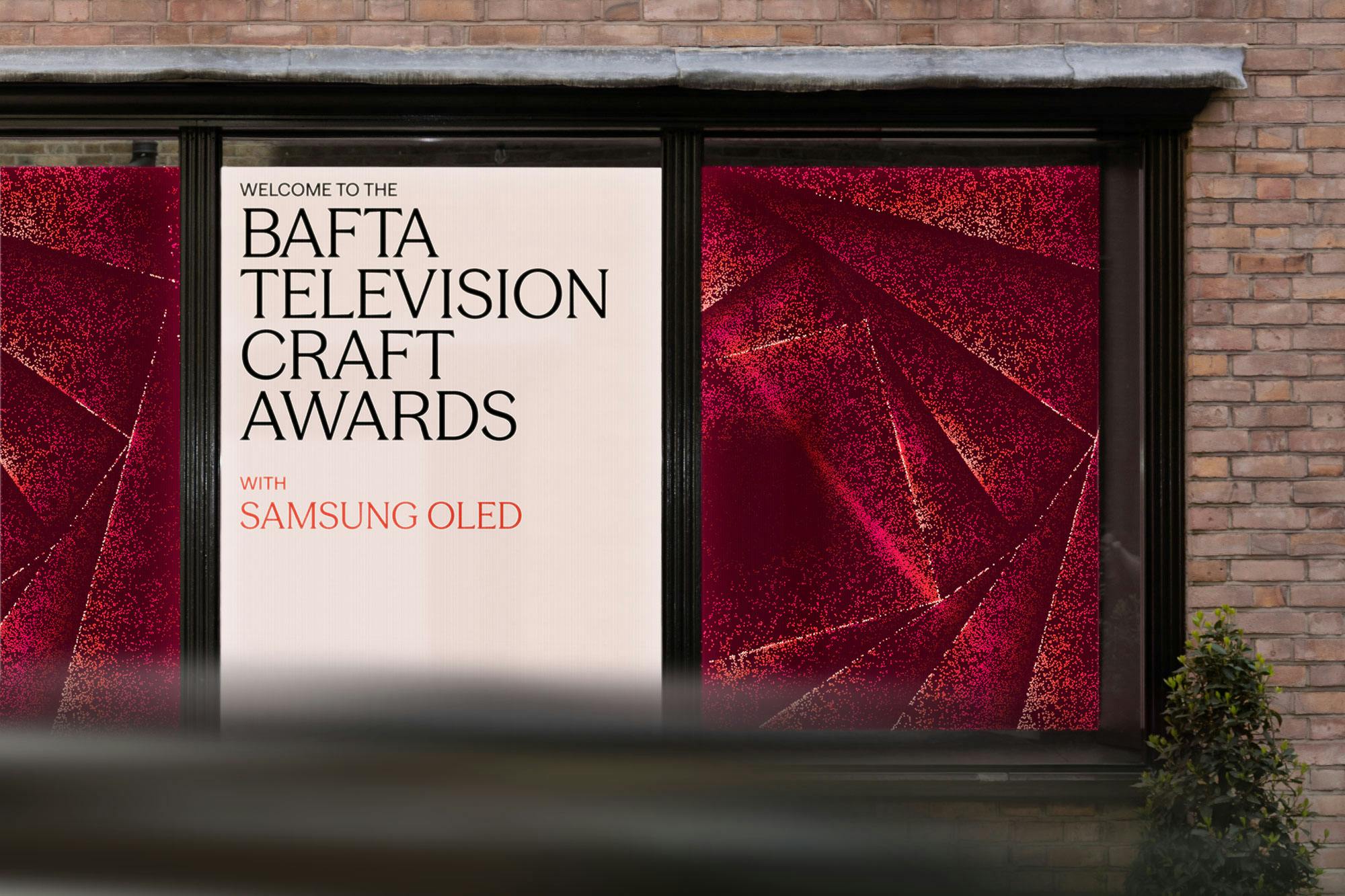 BAFTA craft poster wall