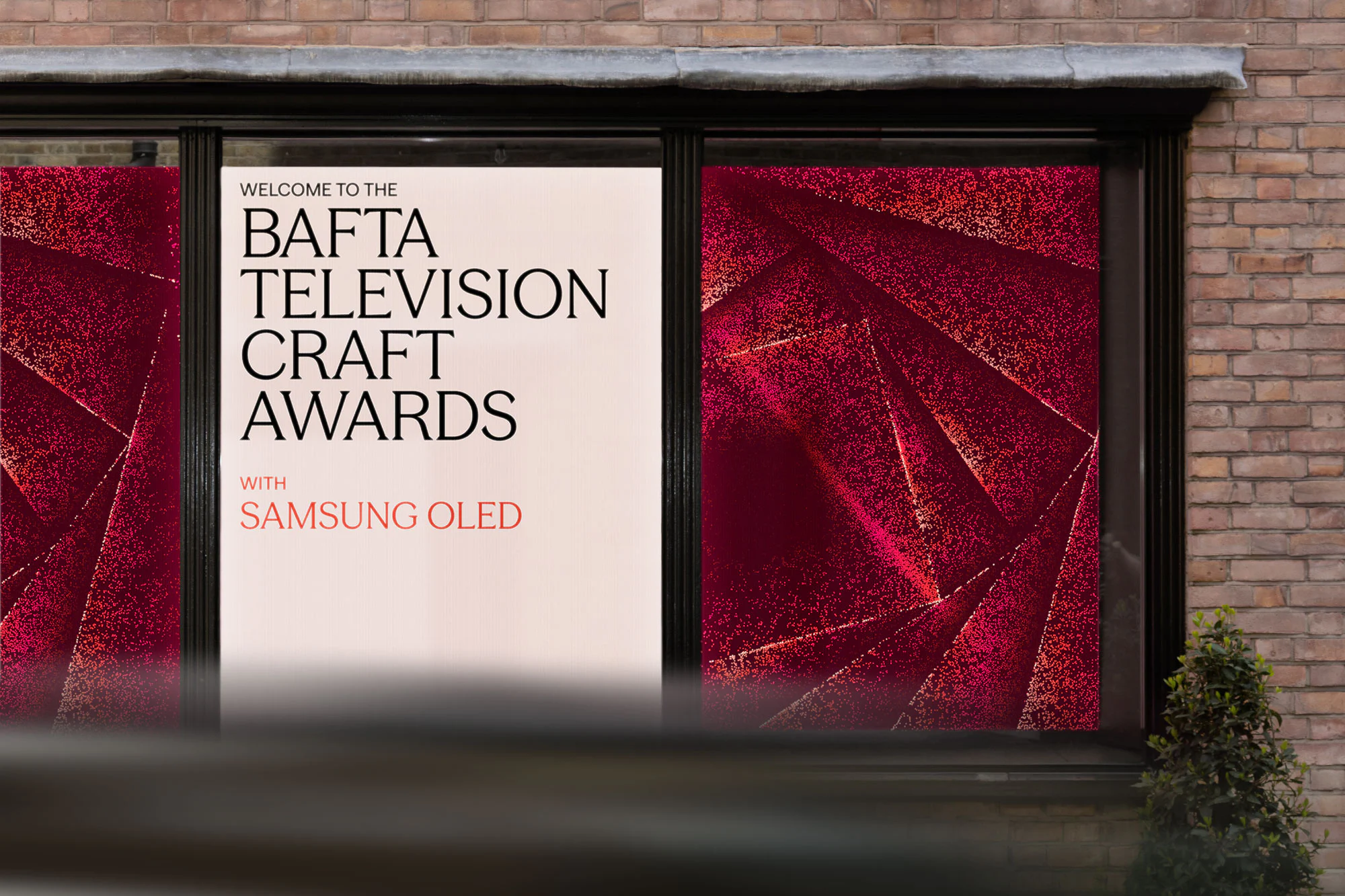 BAFTA craft poster wall