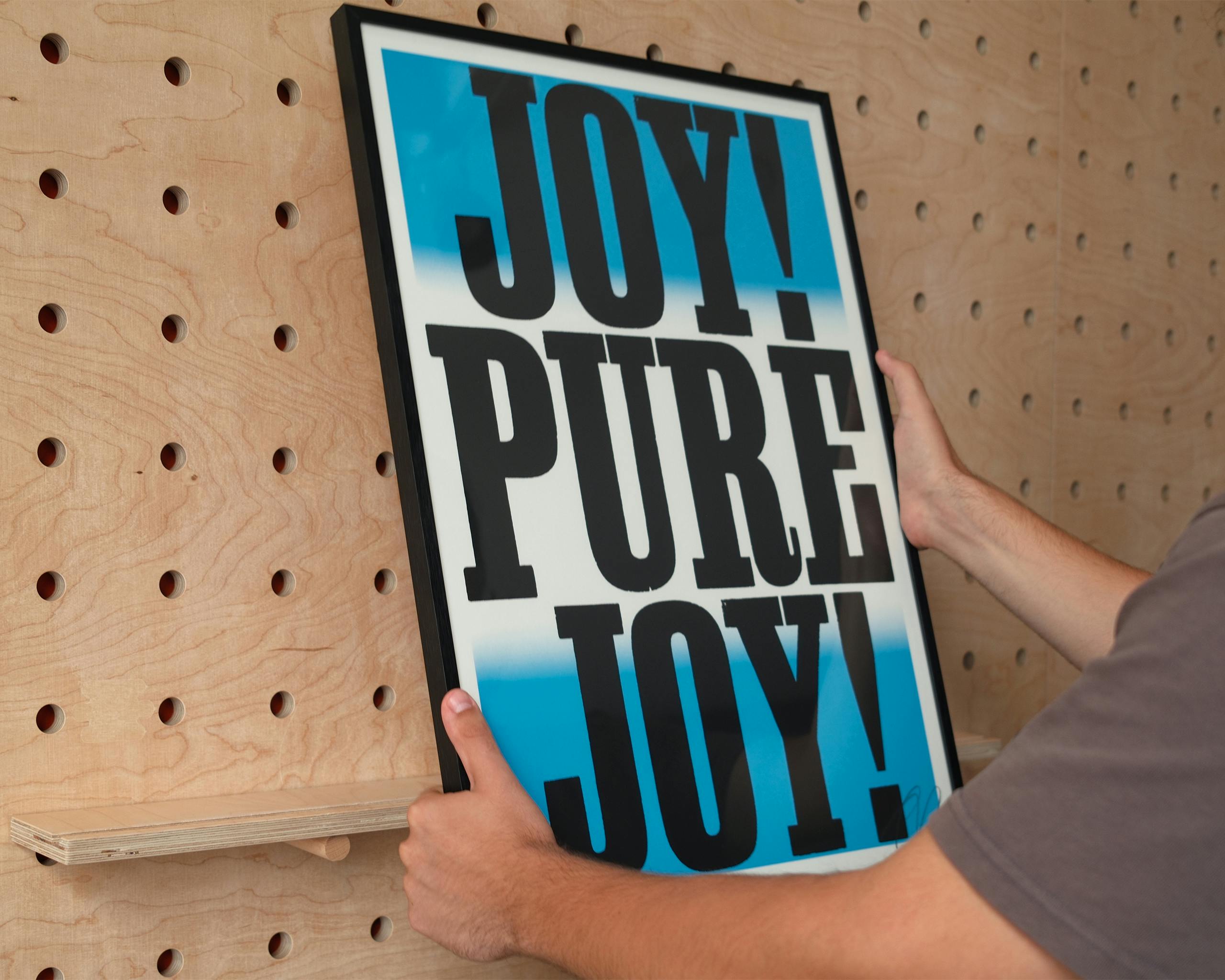 Anthony Burrill brings Joy! Pure Joy! to Liverpool in new exhibition