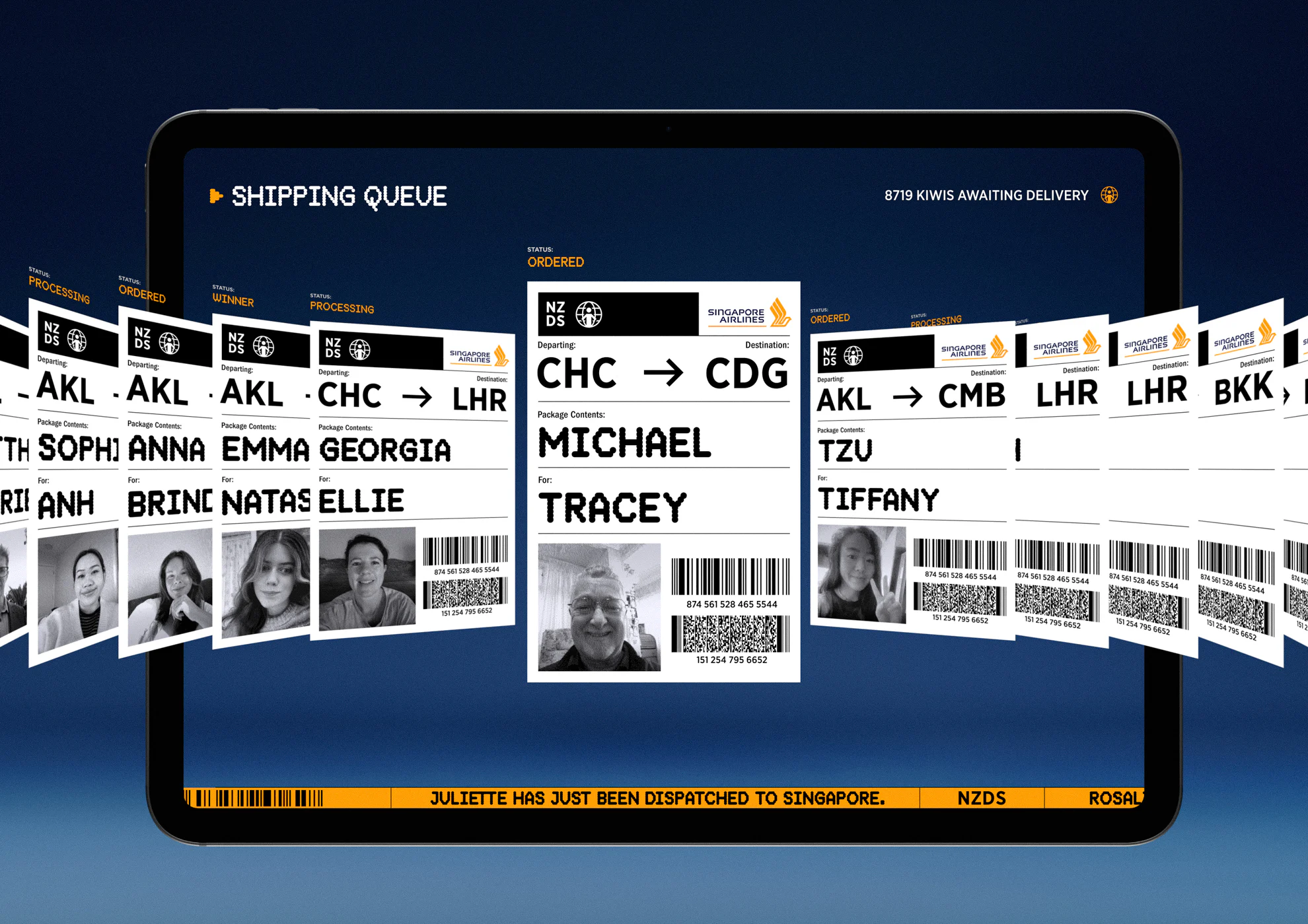 Singapore Airlines campaign