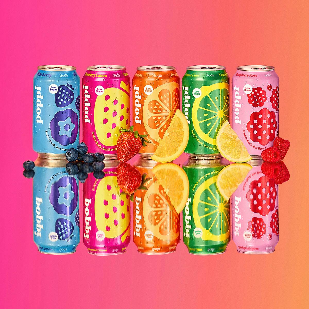 Soda brand poppi on following its gut