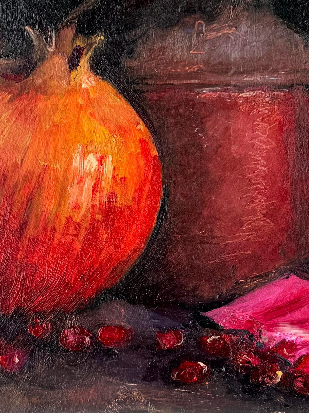 Puresport oil painting still life detail