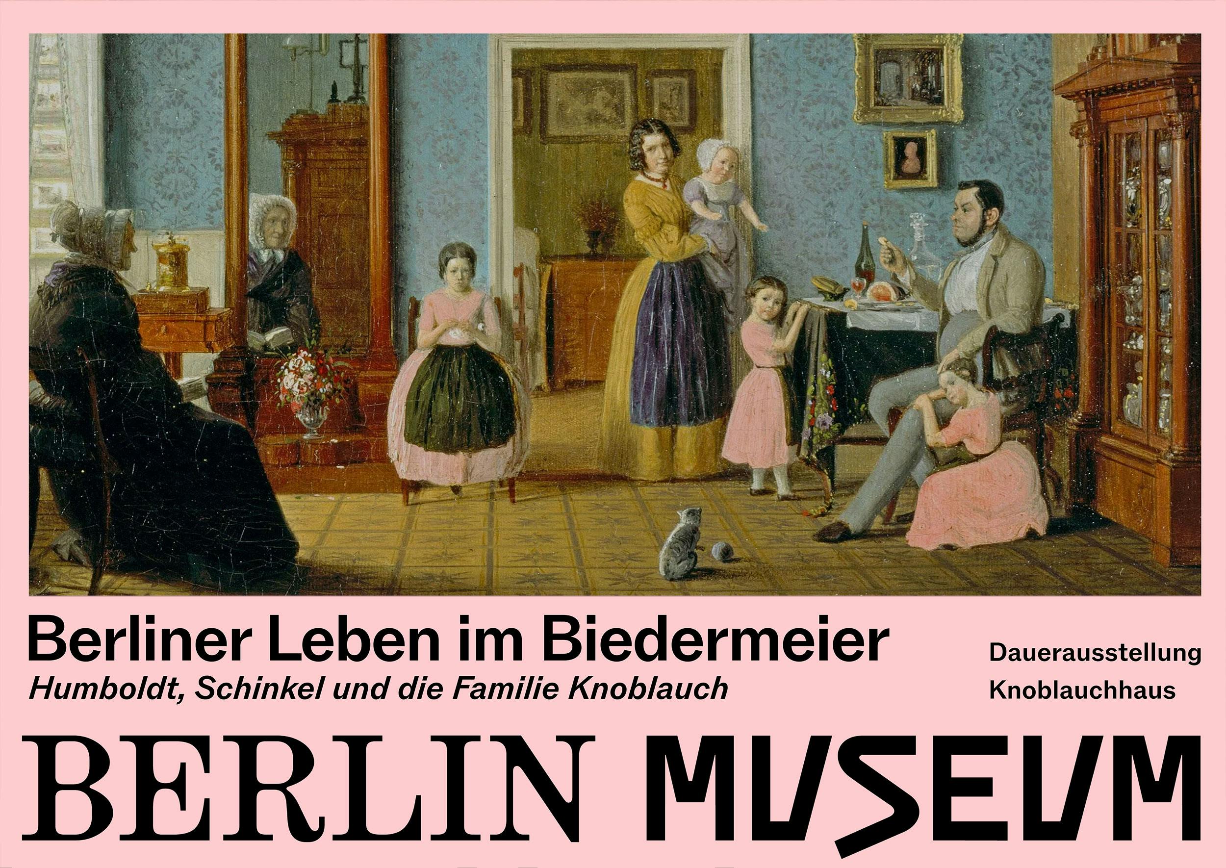 Berlin Museum rebrand poster