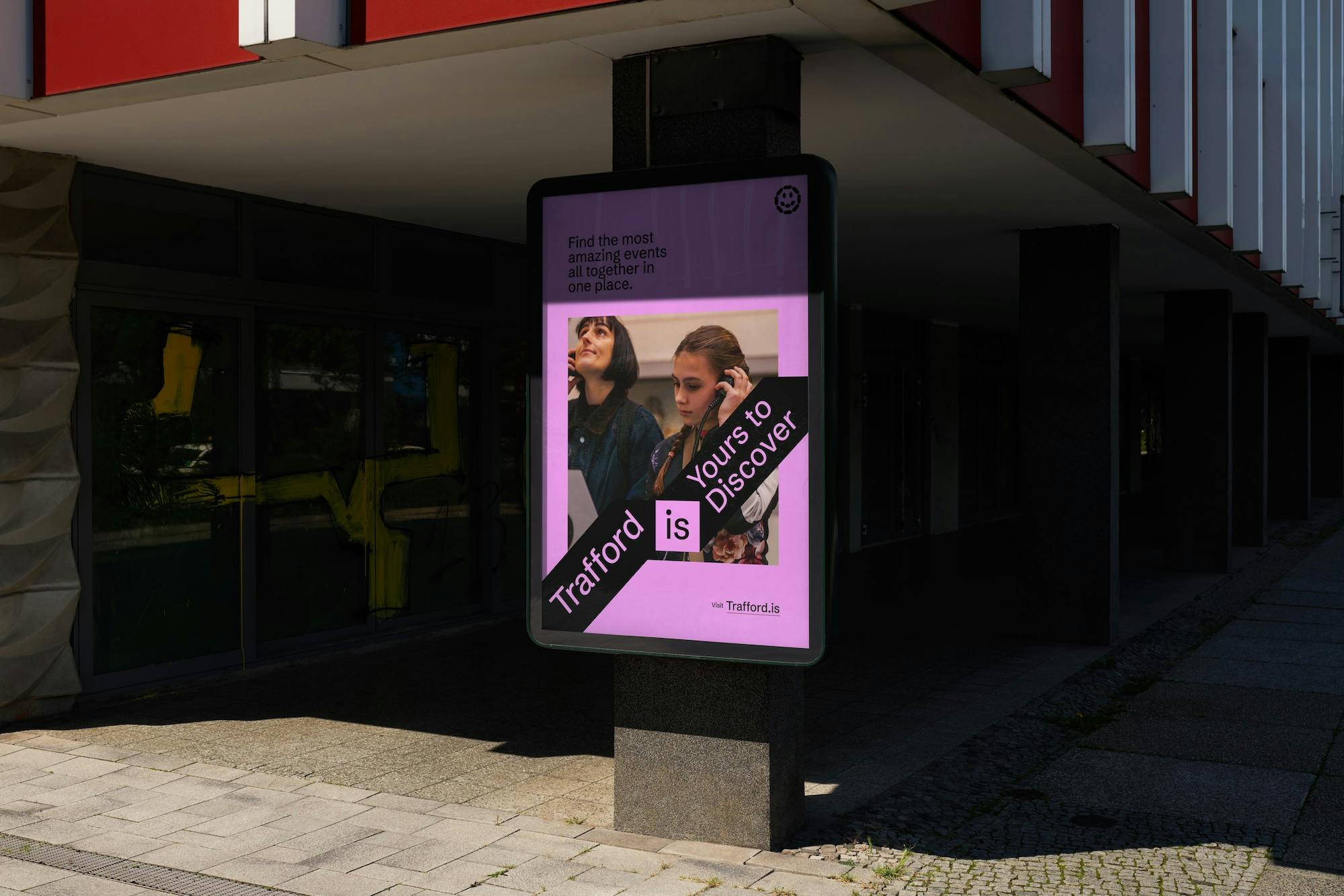 Trafford Is branding by Studio DBD