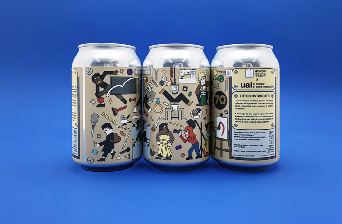 CSM beer can design