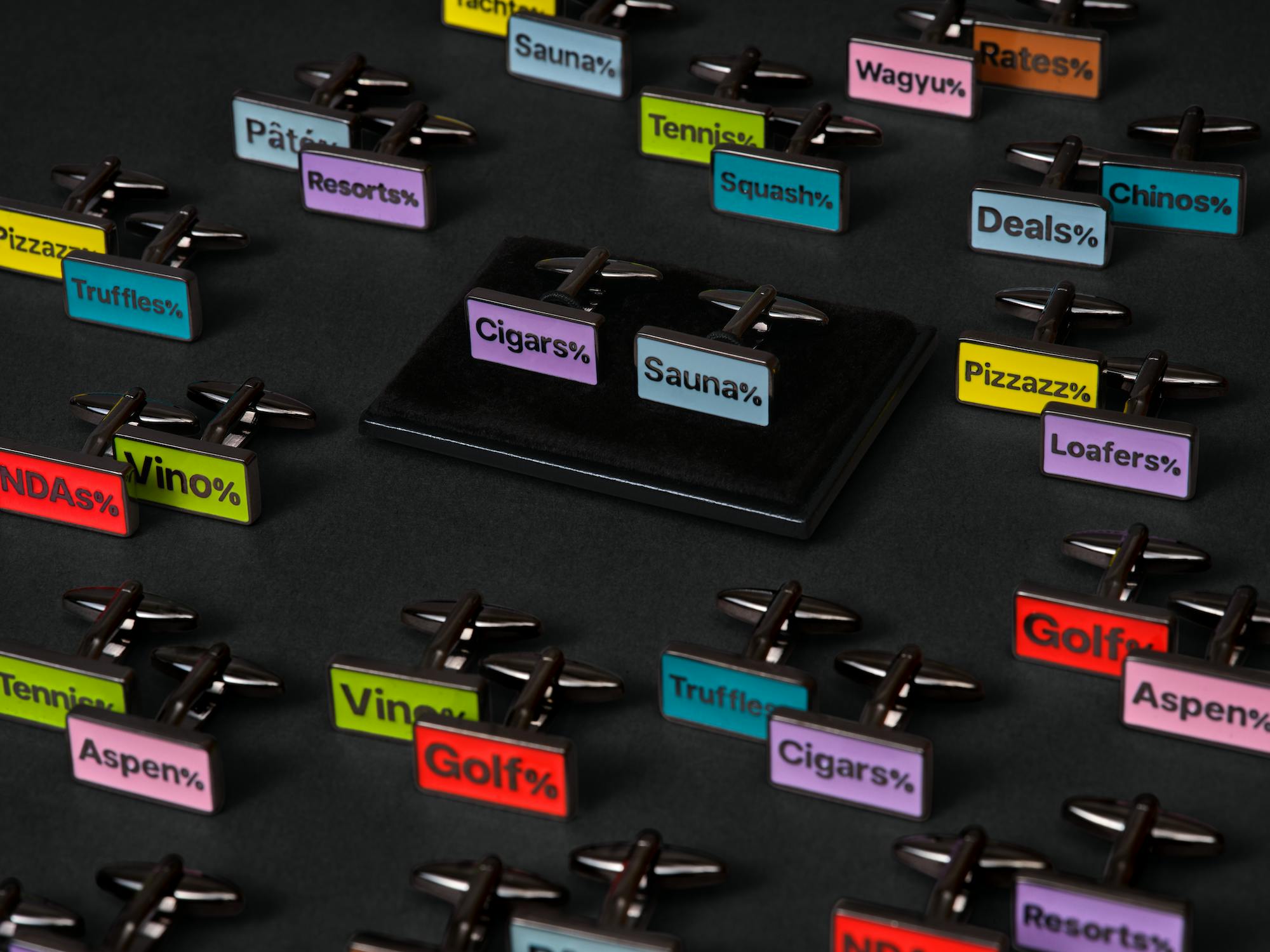 Bankwest creates limited edition cufflinks for its brokers