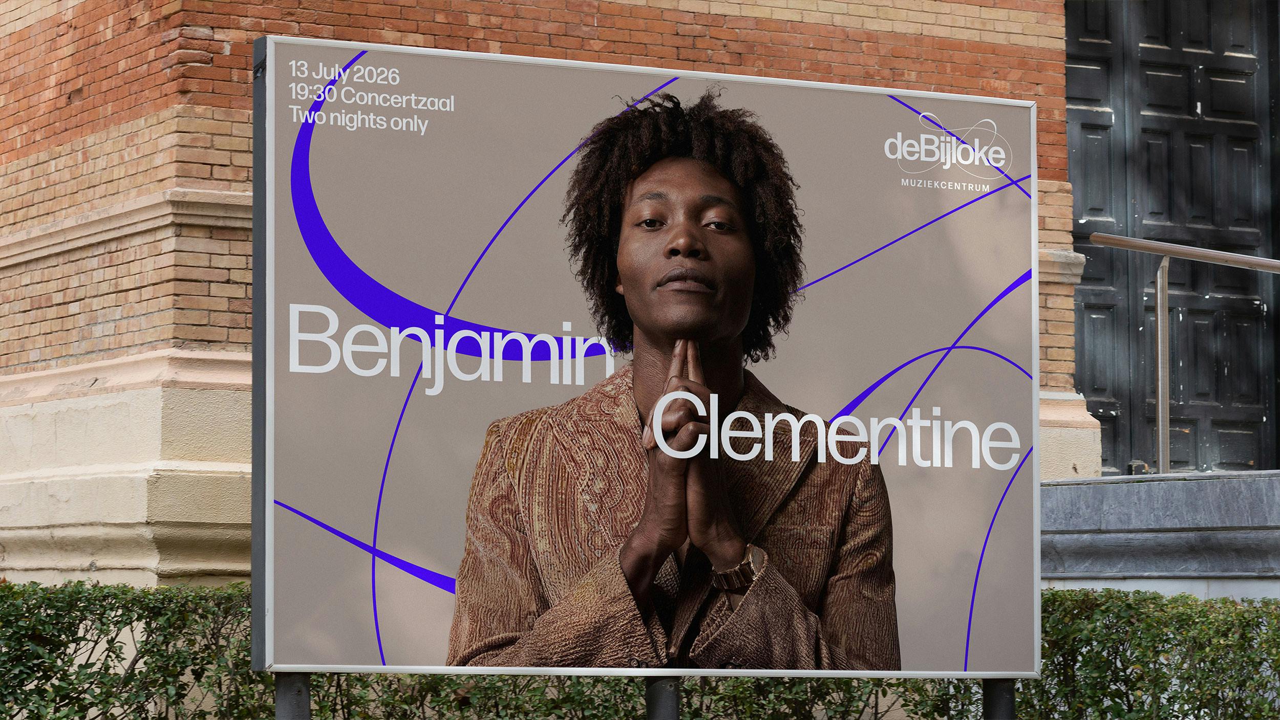 De Bijloke rebrand billboard