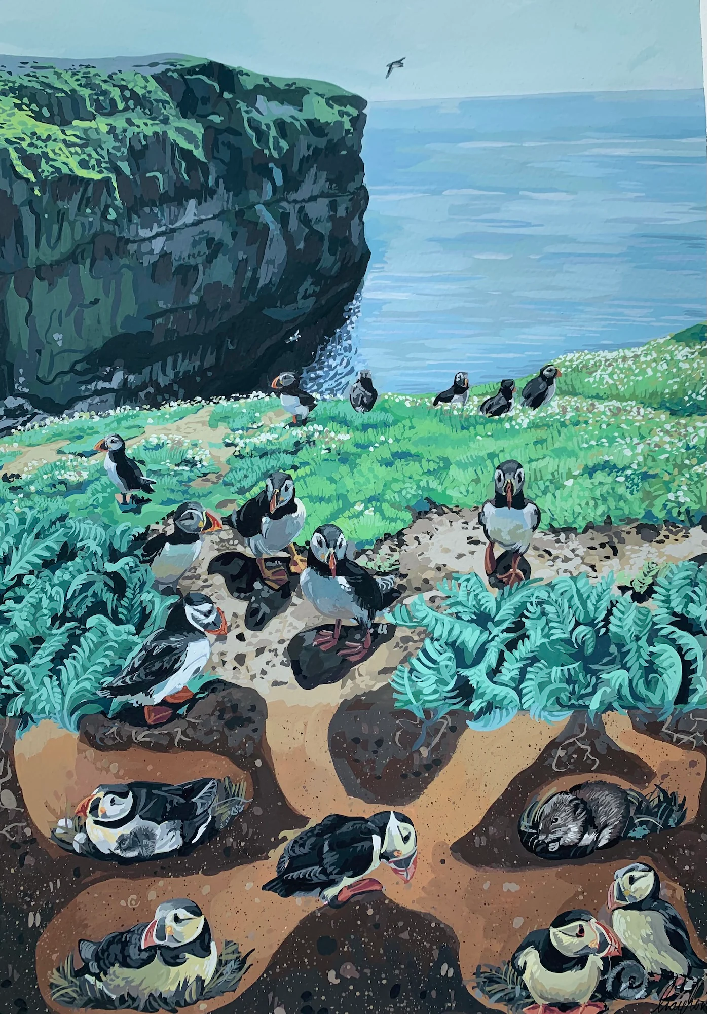 Grace Moran paintings