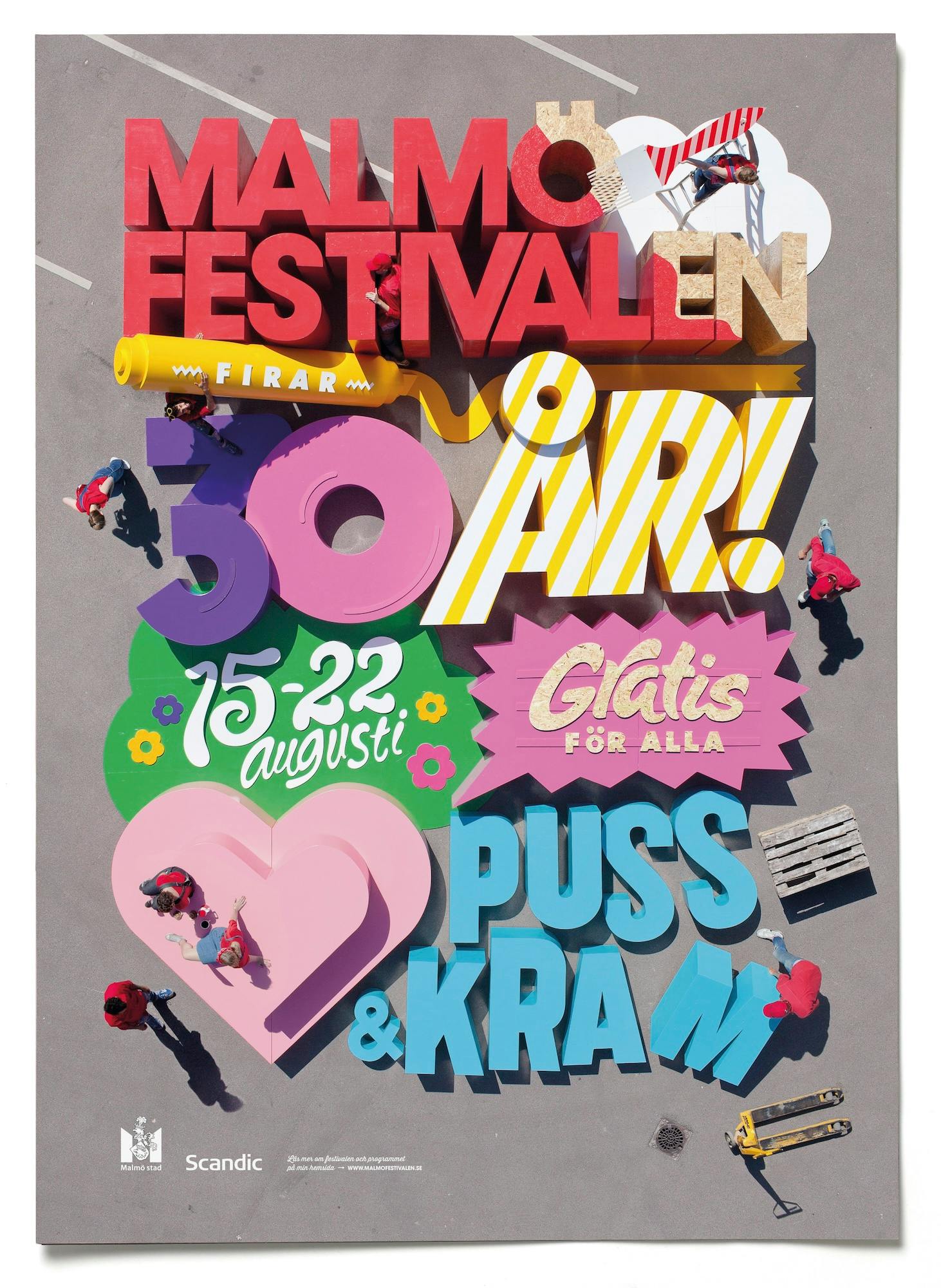 Poster for Malmö Festival, 2014